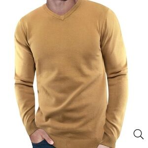 V Neck Sweater copper X-ray Jeans